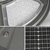 solar street light with pole and battery